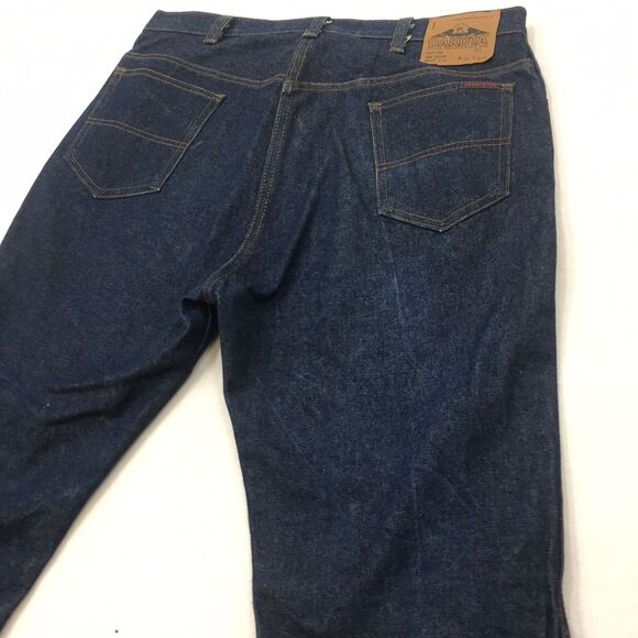 Vtg FIVE BROTHERS DAKOTA Jean Men 38x32 Boot Cut Dark Wash USA Rodeo Cowboy West - Picture 8 of 16